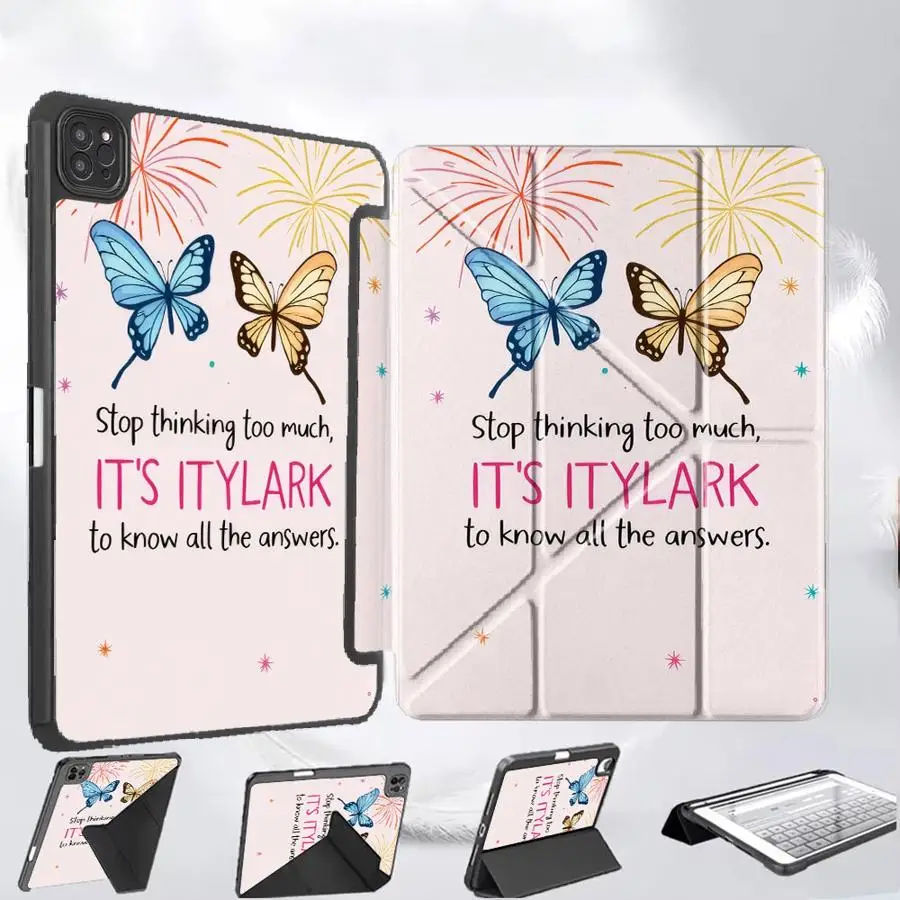Colored Butterfly Holder Cover Tablet Case For iPad Pro 11th 10th 9th 8th 7th 12.9inch Pro 2025 Mini 6 7 Air 4 5 M3 M2 M4 11inch
Colored Butterfly Holder Cover Tablet Case For iPad Pro 11th 10th 9th 8th 7th 12.9inch Pro 2025 Mini 6 7 Air 4 5 M3 M2 M4 11inch