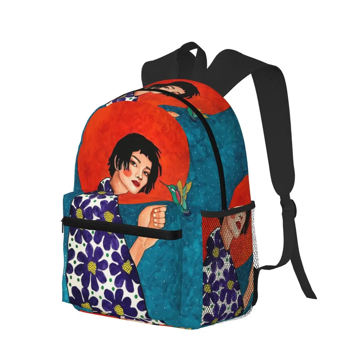 Hulya Painting Art Girl Print Oil Painting Women Student Backpack School Bag Hiking Daypack for Men Women Bookbag Shoulder Bags
Hulya Painting Art Girl Print Oil Painting Women Student Backpack School Bag Hiking Daypack for Men Women Bookbag Shoulder Bags
