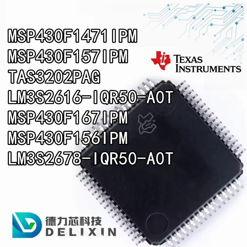 MSP430F1471IPM MSP430F157IPM TAS3202PAG LM3S2616-IQR50-A0T MSP430F167IPM MSP430F156IPM LM3S2678-IQR50-A0T Чипы микроконтроллера
MSP430F1471IPM MSP430F157IPM TAS3202PAG LM3S2616-IQR50-A0T MSP430F167IPM MSP430F156IPM LM3S2678-IQR50-A0T Чипы микроконтроллера