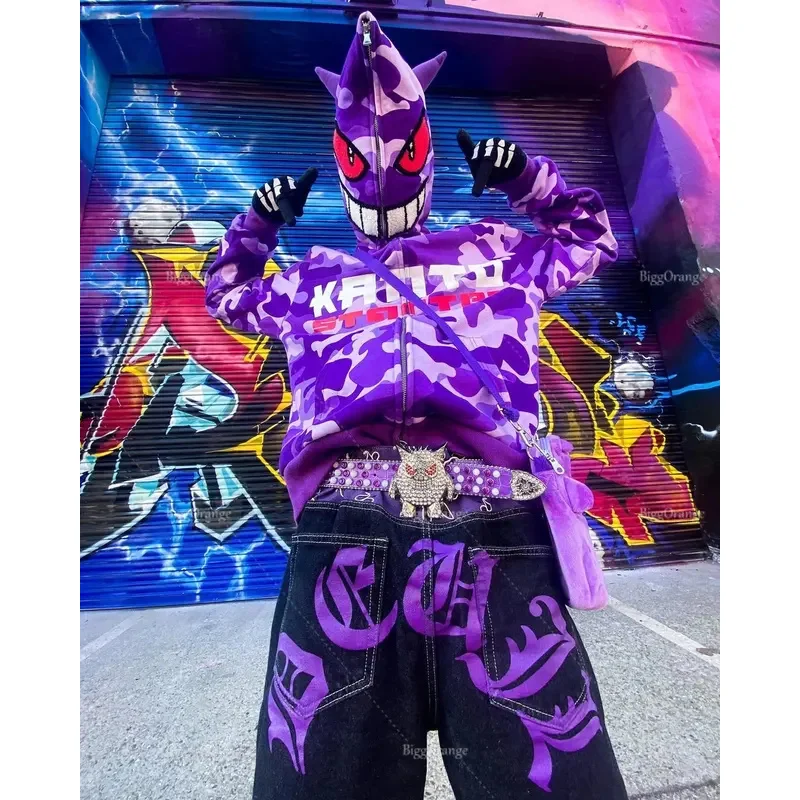 ♥ Новинка 2025, большие толстовки с капюшоном «Демон», мужская уличная одежда с буквенным принтом, качественная толстовка на молнии, винтажная толстовка High Street Got ★ ☆ ly99 
♥ Новинка 2025, большие толстовки с капюшоном «Демон», мужская уличная одежда с буквенным принтом, качественная толстовка на молнии, винтажная толстовка High Street Got ★ ☆ ly99