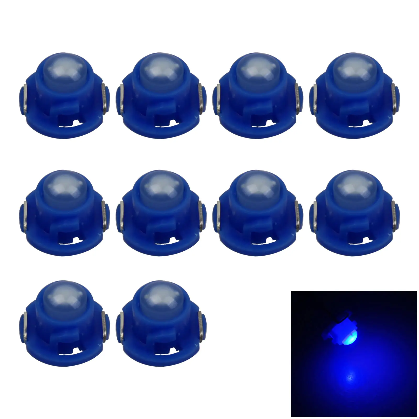 10x Blue Car T4.7 светильник NEO Dash Twist Socket HVAC Panel Blub 1 светодиодный 79607-SHJ-S01 Z2994
10x Blue Car T4.7 светильник NEO Dash Twist Socket HVAC Panel Blub 1 светодиодный 79607-SHJ-S01 Z2994