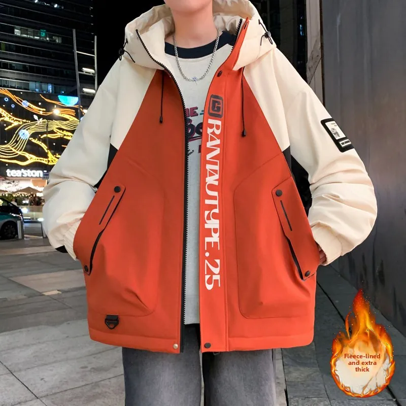 Мужская спецодежда Thiened Jaet на подкладке Fce, верхняя одежда для подростков, зимнее пальто для школьников средней школы, теплое полиэстер
Мужская спецодежда Thiened Jaet на подкладке Fce, верхняя одежда для подростков, зимнее пальто для школьников средней школы, теплое полиэстер