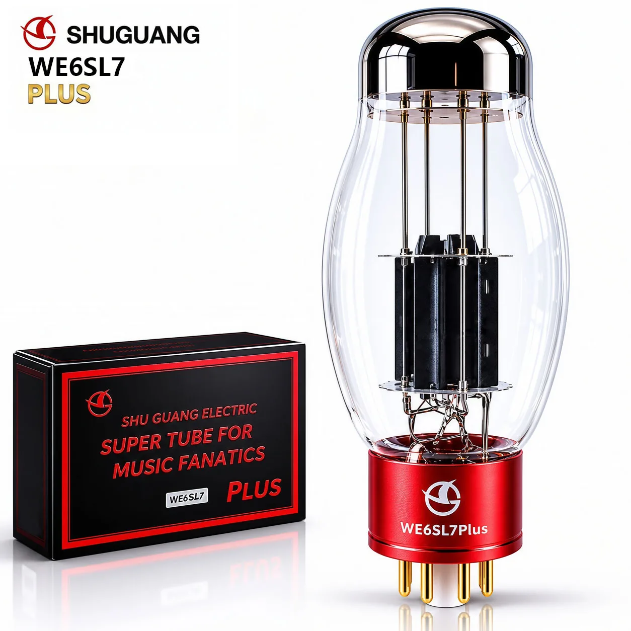 SHUGUANG WE6SL7 PLUS 6SL7 Vacuum Tube Upgrade 6H9C 6N9P 6SL7 5691 ECC35 Electronic Tube Precision Matched Valve Pre-Amp Audio
SHUGUANG WE6SL7 PLUS 6SL7 Vacuum Tube Upgrade 6H9C 6N9P 6SL7 5691 ECC35 Electronic Tube Precision Matched Valve Pre-Amp Audio