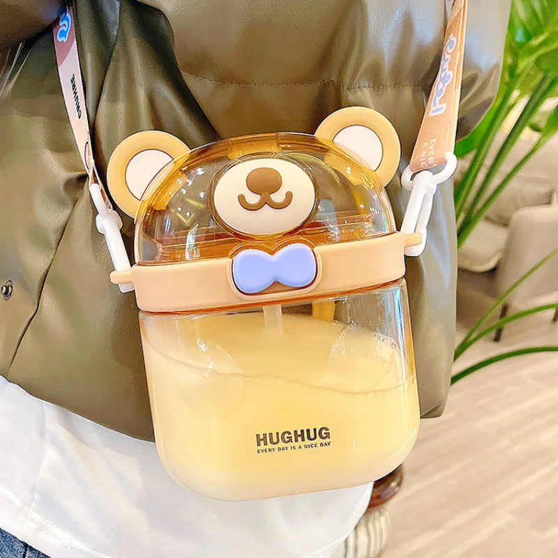 Cute Water Glass for Girls, Good-Looking Animal Plastic Cup, Bullet Cover Cup with Straw, Large Capacity, Square Cup,
Cute Water Glass for Girls, Good-Looking Animal Plastic Cup, Bullet Cover Cup with Straw, Large Capacity, Square Cup,