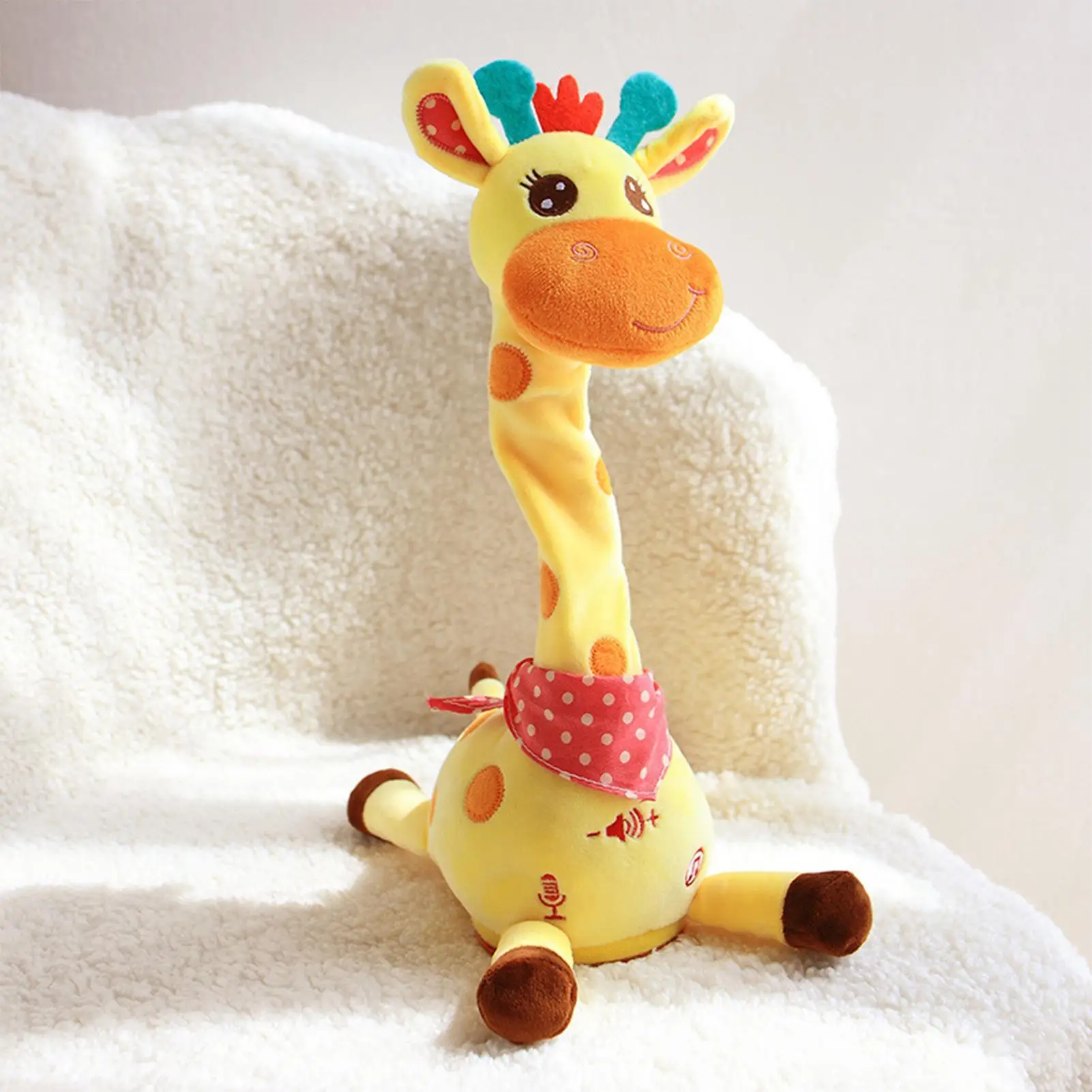 Musical Giraffe Toy - Sing Dances & Repeats What You Say Dancing Giraffe Toy Giraffe Stuffed Animal Toys Plush Swaying Dancing
Musical Giraffe Toy - Sing Dances & Repeats What You Say Dancing Giraffe Toy Giraffe Stuffed Animal Toys Plush Swaying Dancing