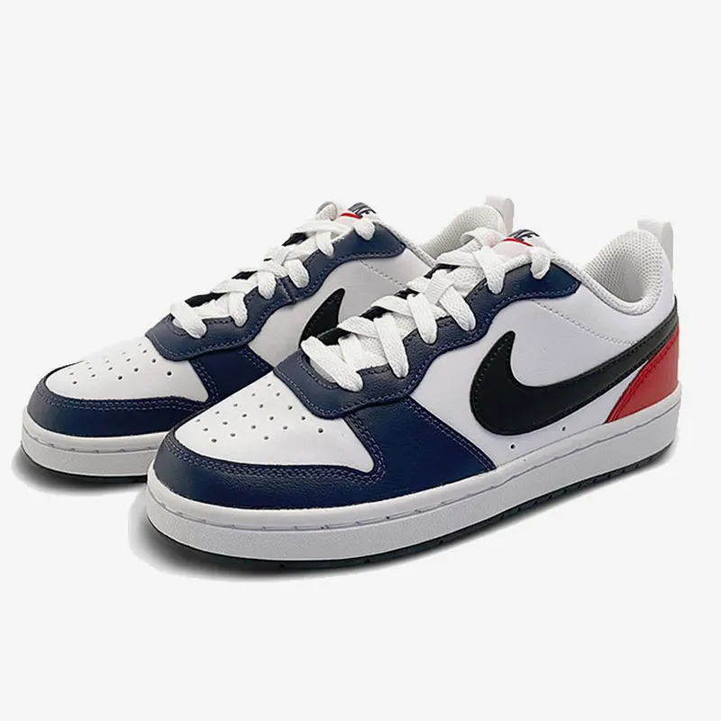 Nike Court Borough Low 2 Obsidian Casual Flexible Wear-resistant Low-top Children's Sneakers DO7446-101
Nike Court Borough Low 2 Obsidian Casual Flexible Wear-resistant Low-top Children's Sneakers DO7446-101