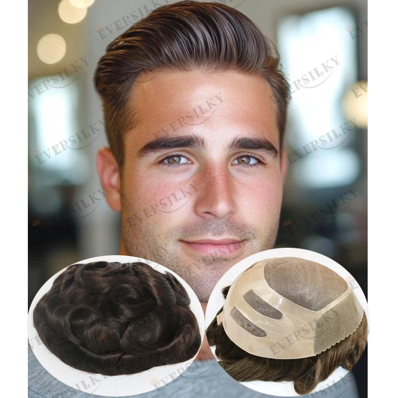 Natural Hairline Super Durable Man's Human Hair Wigs Chocolate Brown Men Strong Npu Bond Mono Base Toupee Long Last Hairpieces
Natural Hairline Super Durable Man's Human Hair Wigs Chocolate Brown Men Strong Npu Bond Mono Base Toupee Long Last Hairpieces