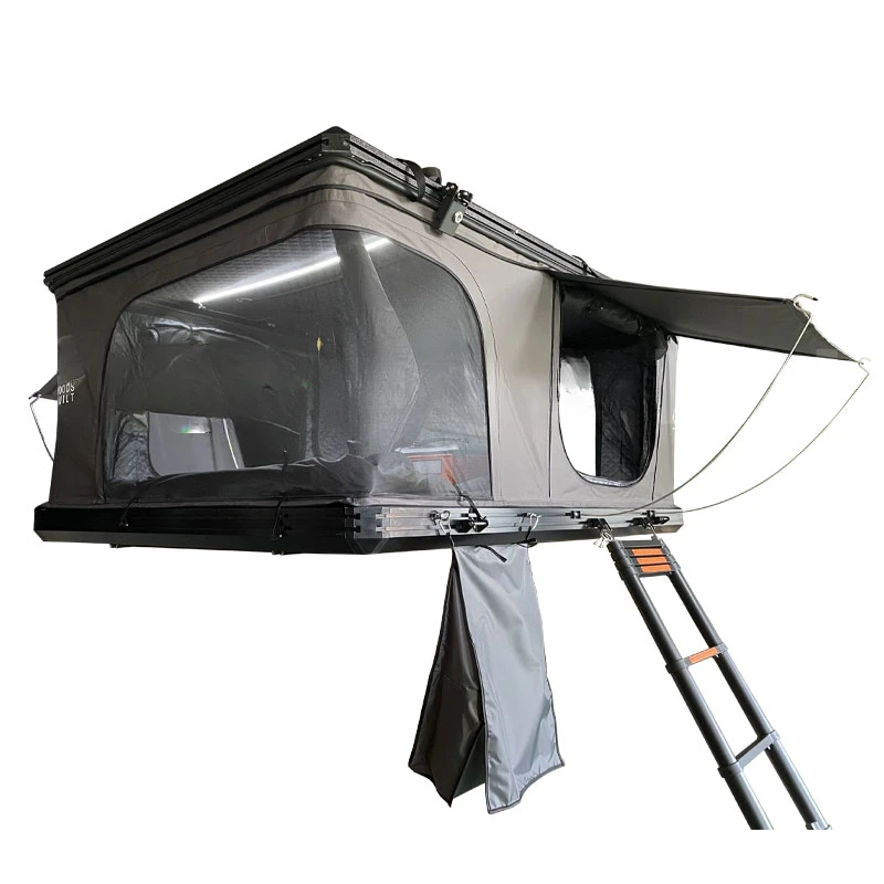 Outdoor Rooftop Camping Aluminum 1-2 Person Roof Top Car Tent Triangle Clamshell Hard Shell Top Roof Tent
Outdoor Rooftop Camping Aluminum 1-2 Person Roof Top Car Tent Triangle Clamshell Hard Shell Top Roof Tent
