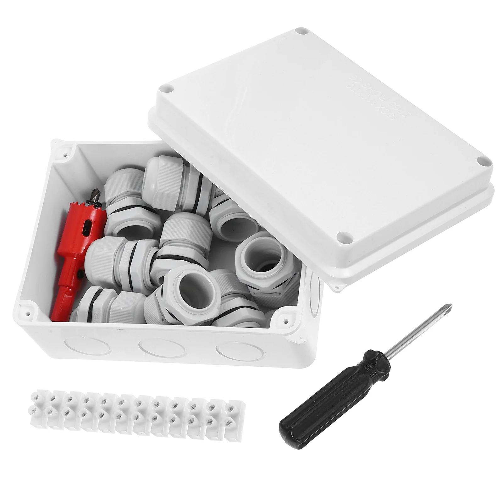 10pcs Waterproof Junction Box Ip68 Outdoor Enclosure Cable Wiring Distribution Holder Electrical Boxes
10pcs Waterproof Junction Box Ip68 Outdoor Enclosure Cable Wiring Distribution Holder Electrical Boxes