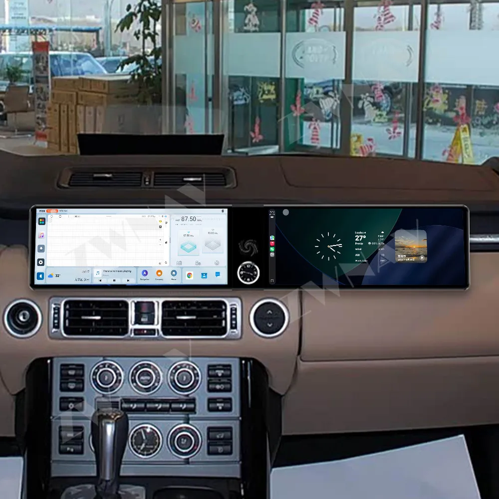 Android 13 12.3" Hd Touch Dual-Screen For Land Rover Range Rover Executive 2003-2004 Car Gps Multimedia Player Car Accessories
Android 13 12.3" Hd Touch Dual-Screen For Land Rover Range Rover Executive 2003-2004 Car Gps Multimedia Player Car Accessories