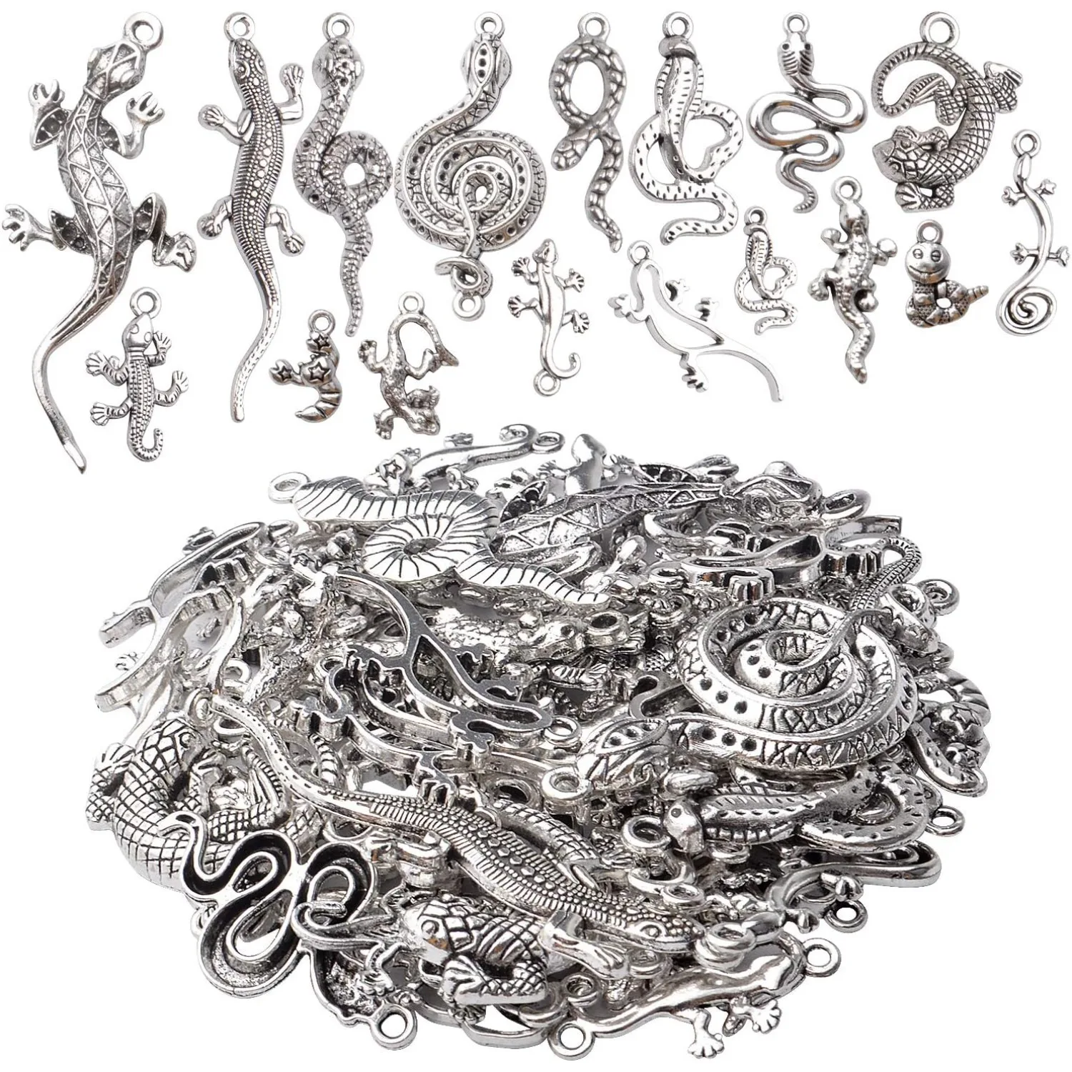 100 г принадлежности для рукоделия, подвески в виде змеи и ящерицы, сплав, смешанный стиль, подвески в виде животных для изготовления браслетов и ожерелий, ювелирных изделий
100 г принадлежности для рукоделия, подвески в виде змеи и ящерицы, сплав, смешанный стиль, подвески в виде животных для изготовления браслетов и ожерелий, ювелирных изделий