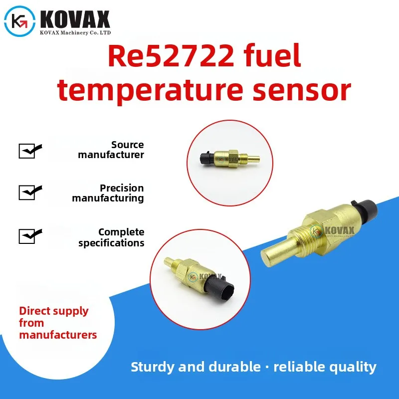 RE52722 Датчик температуры топлива John Deere 120C 130G 9120 9230 Аксессуары для экскаваторов
RE52722 Датчик температуры топлива John Deere 120C 130G 9120 9230 Аксессуары для экскаваторов