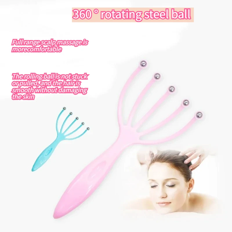 5PCS Soft Rolling Ball Five Claw Head Massage Tool Neck Dredging Meridian Relief Fatigue Relief Massage Accessories
5PCS Soft Rolling Ball Five Claw Head Massage Tool Neck Dredging Meridian Relief Fatigue Relief Massage Accessories