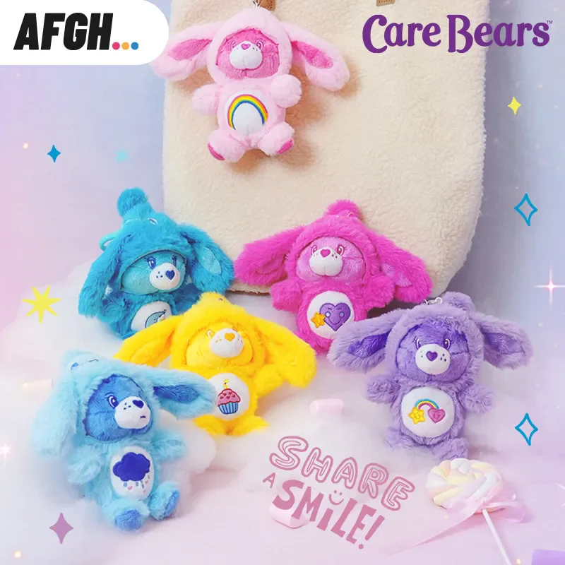 Care Bears 17cm Colorful Rabbit Ear Hood Plush Keychain Furry Fluffy Bear Doll Pendant Trendy Bag Decoration Cartoon Key Holder
Care Bears 17cm Colorful Rabbit Ear Hood Plush Keychain Furry Fluffy Bear Doll Pendant Trendy Bag Decoration Cartoon Key Holder