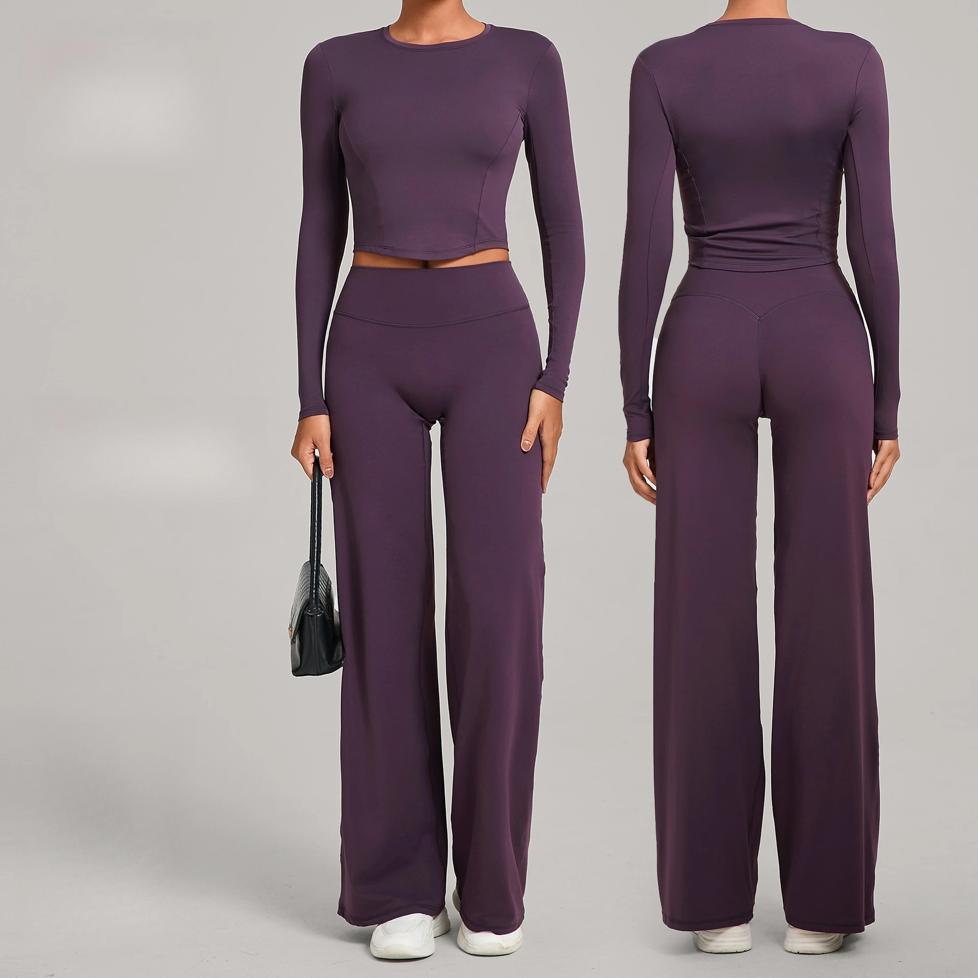 Gym Workout Clothes Autumn Winter Casual Versatile Yoga Outfit Set Quick-Dry Tight-Fitting Sports Women's Fitness Two-Piece Set
Gym Workout Clothes Autumn Winter Casual Versatile Yoga Outfit Set Quick-Dry Tight-Fitting Sports Women's Fitness Two-Piece Set