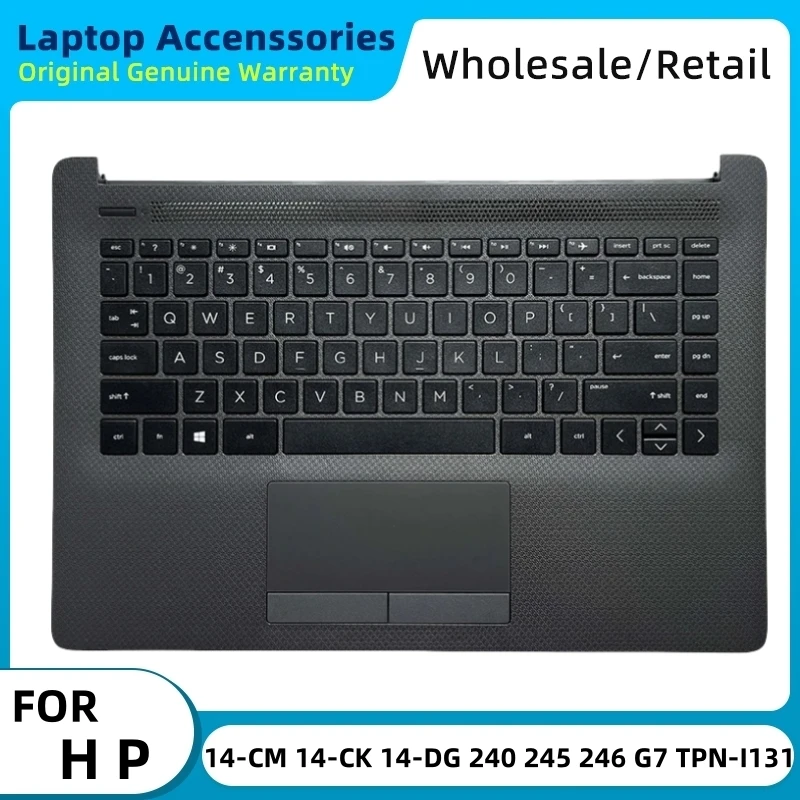 Новый оригинальный чехол для HP 14-CM 14-CK 14-DG 240 245 246 G7 TPN-I131 с упором для рук и клавиатурой, тачпад, черный, серый
Новый оригинальный чехол для HP 14-CM 14-CK 14-DG 240 245 246 G7 TPN-I131 с упором для рук и клавиатурой, тачпад, черный, серый