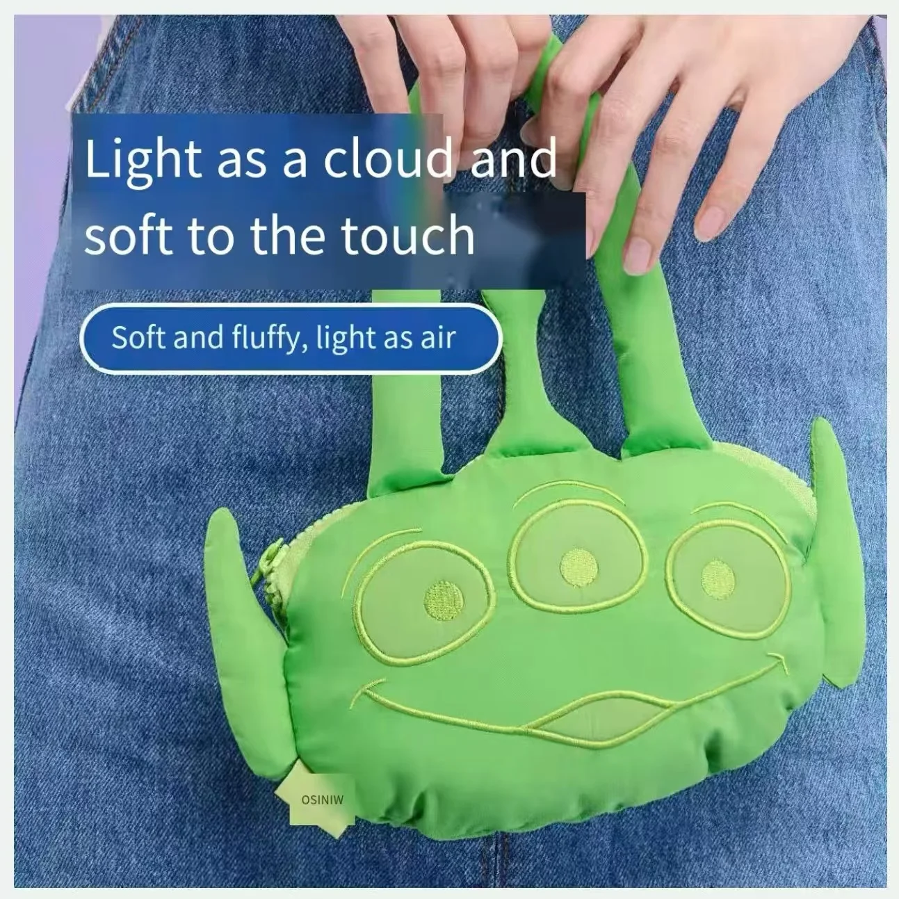 MINISO Disney Pixar Mike Wazowsk Сумка для покупок Симпатичная кукольная сумка-тоут
MINISO Disney Pixar Mike Wazowsk Сумка для покупок Симпатичная кукольная сумка-тоут