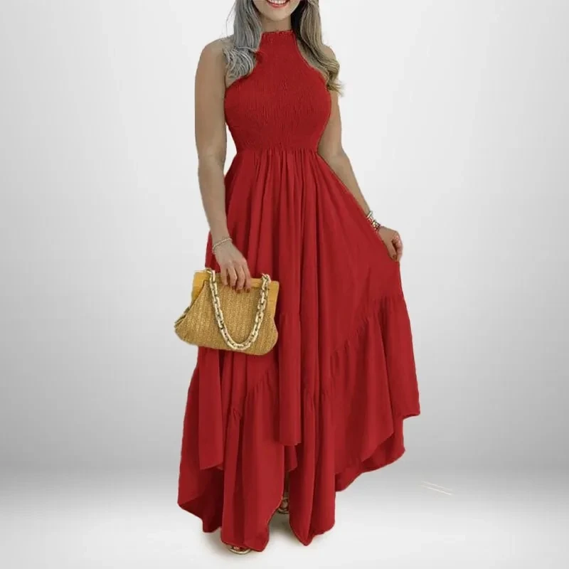 Sleeveless Off-shoulder Elegant Fashion Long Skirt Women New Summer Versatile Temperament Formal Evening Waist A-line Long Skirt
Sleeveless Off-shoulder Elegant Fashion Long Skirt Women New Summer Versatile Temperament Formal Evening Waist A-line Long Skirt