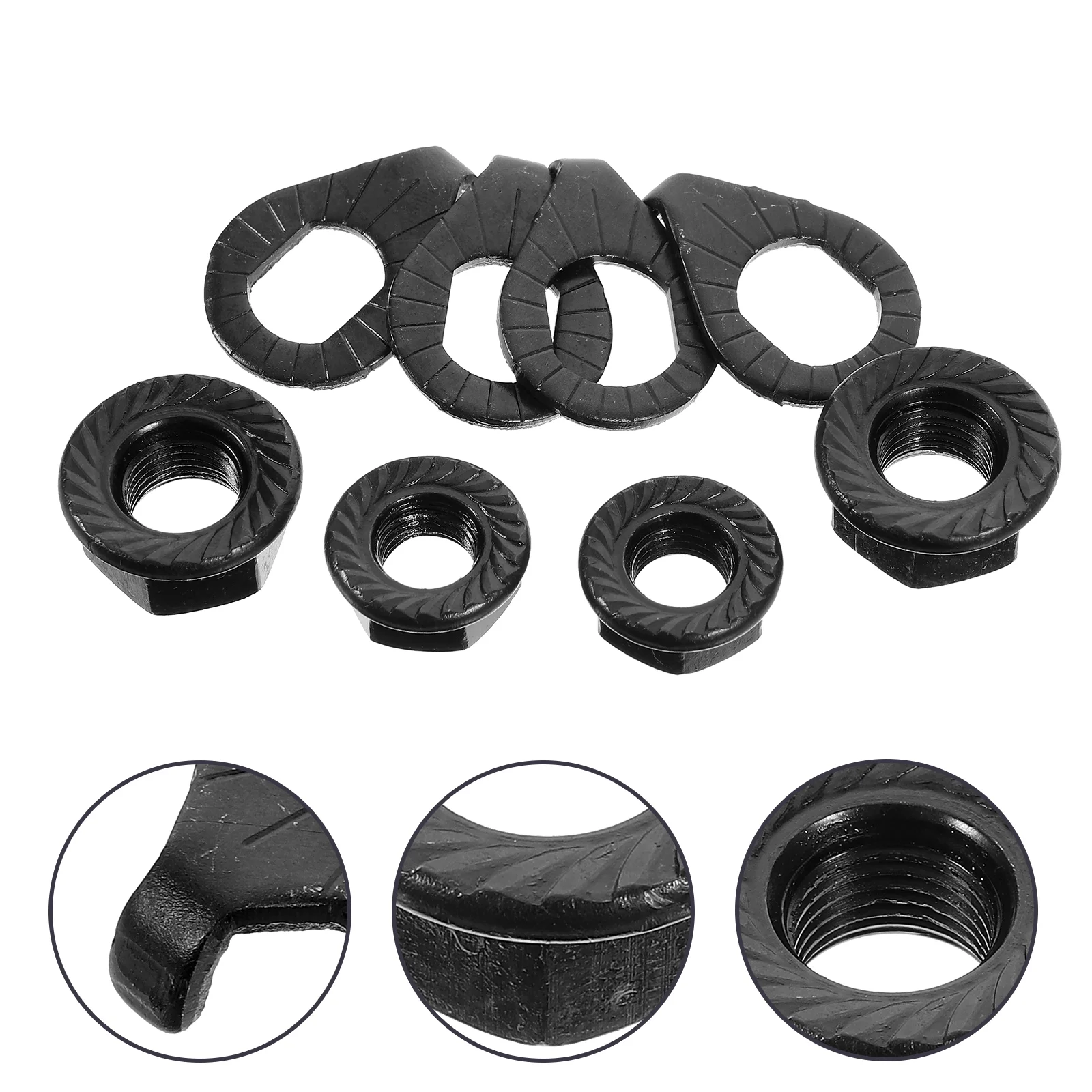 Hooks Nuts Protective Axle Fastening Tighten up Fixed Hub Hanger Black for Bicycles Child
Hooks Nuts Protective Axle Fastening Tighten up Fixed Hub Hanger Black for Bicycles Child