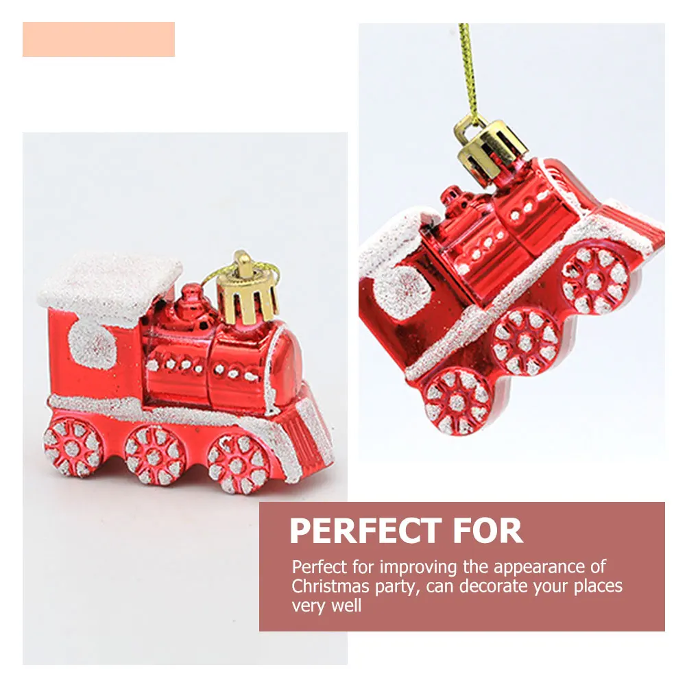 4Pcs Christmas Tree Hanging Ornaments Small Train Pendants Xmas Decorations Indoor Party Decor Festive Tree Decor
4Pcs Christmas Tree Hanging Ornaments Small Train Pendants Xmas Decorations Indoor Party Decor Festive Tree Decor