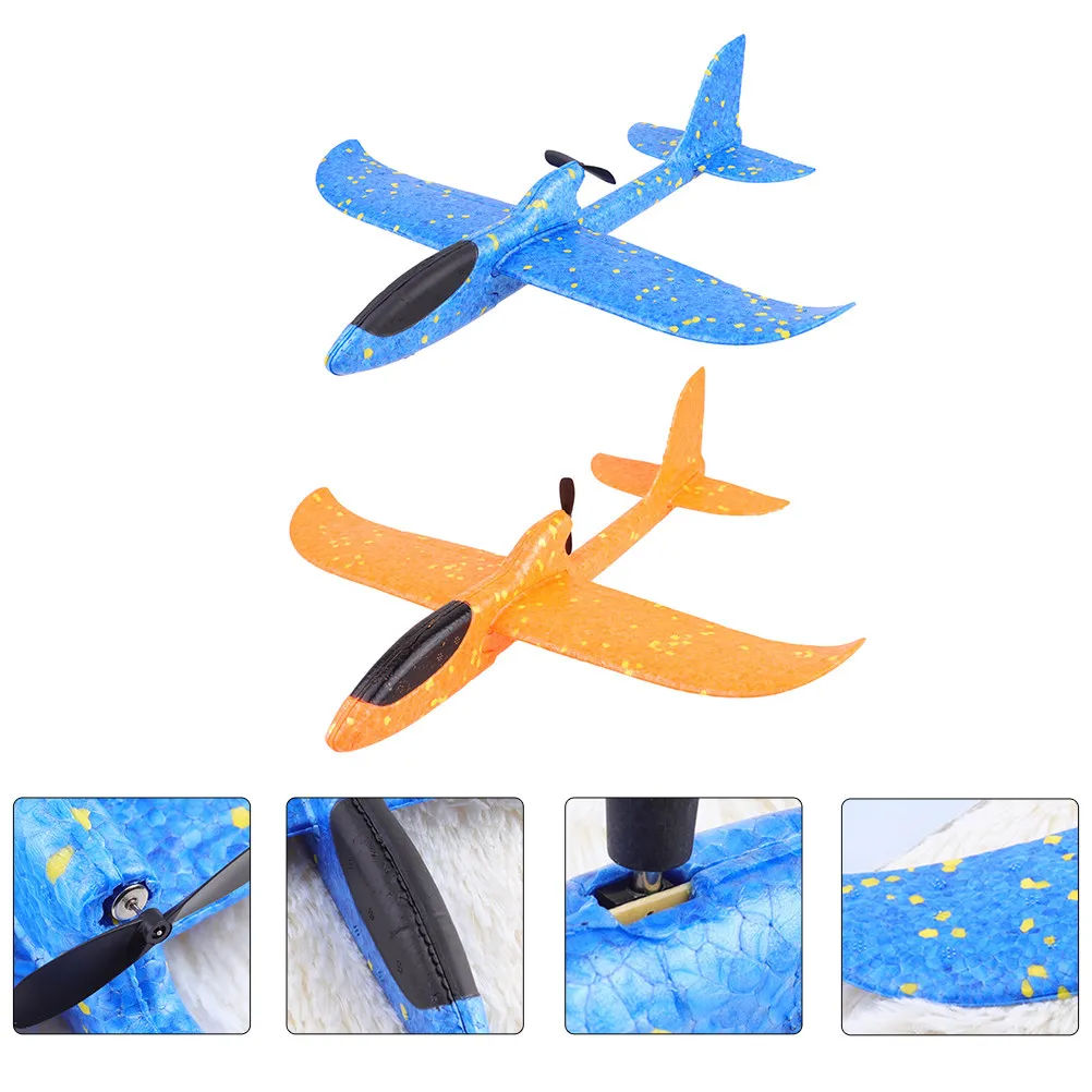 2Pcs Electric Plane Flying Aircraft Kids Foams Plane Glider USB Rechargeable Hand Throwing Airplane Outdoor Party Favor Children
2Pcs Electric Plane Flying Aircraft Kids Foams Plane Glider USB Rechargeable Hand Throwing Airplane Outdoor Party Favor Children