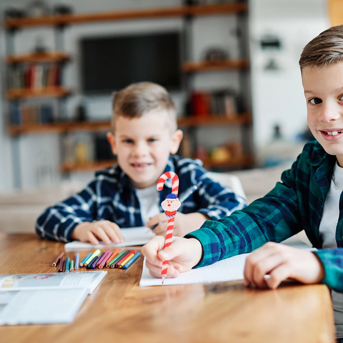 4 Pcs Cute Ballpoint Pens Santa Claus Snowman Decoration Plastic Christmas Theme Writing Student Stuffers
4 Pcs Cute Ballpoint Pens Santa Claus Snowman Decoration Plastic Christmas Theme Writing Student Stuffers