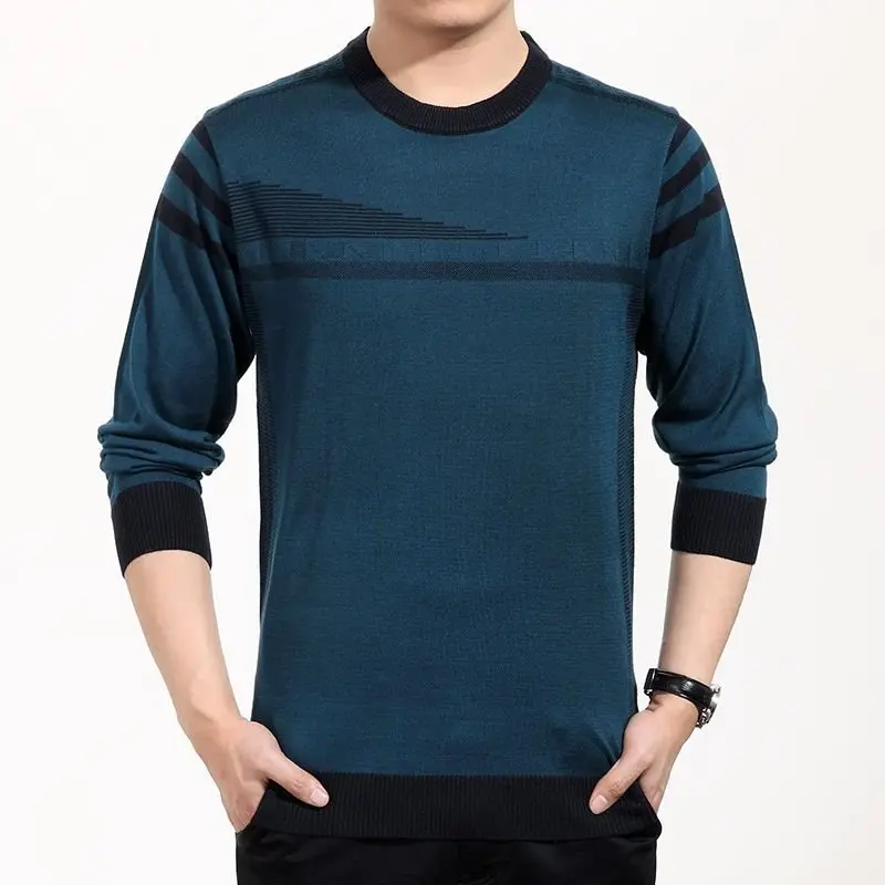 Fall Fashion Dad Men's 40-50 Year Old round Neck Middle-Aged Outerwear Long Sleeve T-Shirt Loose Fit Linen Cleanfit Stripe Pa...
Fall Fashion Dad Men's 40-50 Year Old round Neck Middle-Aged Outerwear Long Sleeve T-Shirt Loose Fit Linen Cleanfit Stripe Pa...