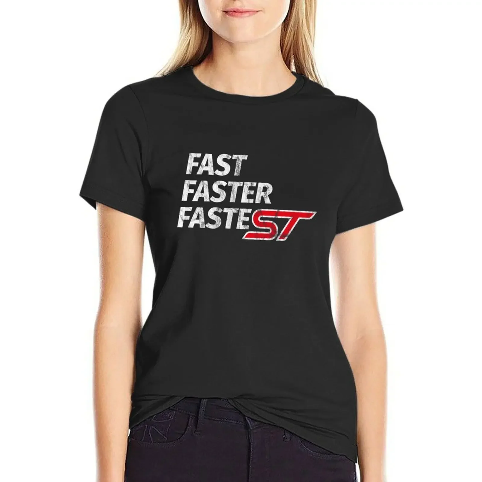 FAST, FASTER, FASTEST - ST - distressed version #7 T-Shirt customs sports fans plain Women's cotton t-shirt
FAST, FASTER, FASTEST - ST - distressed version #7 T-Shirt customs sports fans plain Women's cotton t-shirt
