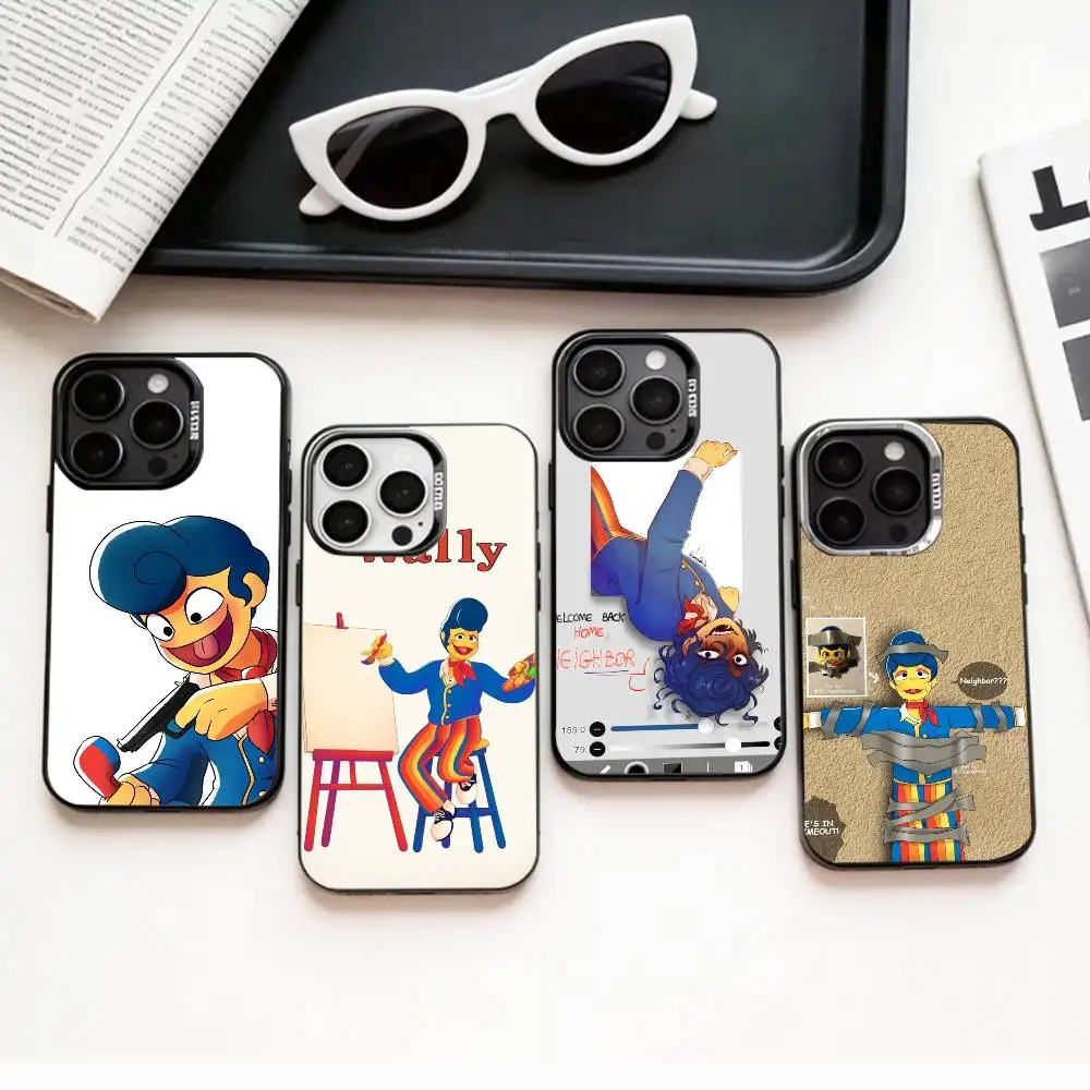Game W-Welcome Home Wally Darling Phone Case For iPhone17,16,15,14,13,12,11 Plus,Pro Max Colored Silver Plated Inside Cover
Game W-Welcome Home Wally Darling Phone Case For iPhone17,16,15,14,13,12,11 Plus,Pro Max Colored Silver Plated Inside Cover