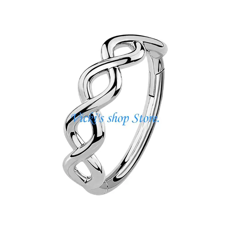 C1FC Crystal Nose Ear Cartilage Ring Stylish Septum Ring Stainless Steel Body Jewelry
C1FC Crystal Nose Ear Cartilage Ring Stylish Septum Ring Stainless Steel Body Jewelry