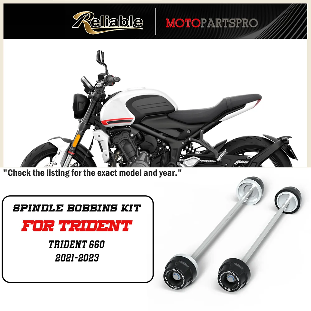 For Trident 660 2021-2023 Front Rear Wheel Axle Fork Crash Slider Motorcycle Front Rear Swingarm Motorcycle Wheel Protector
For Trident 660 2021-2023 Front Rear Wheel Axle Fork Crash Slider Motorcycle Front Rear Swingarm Motorcycle Wheel Protector