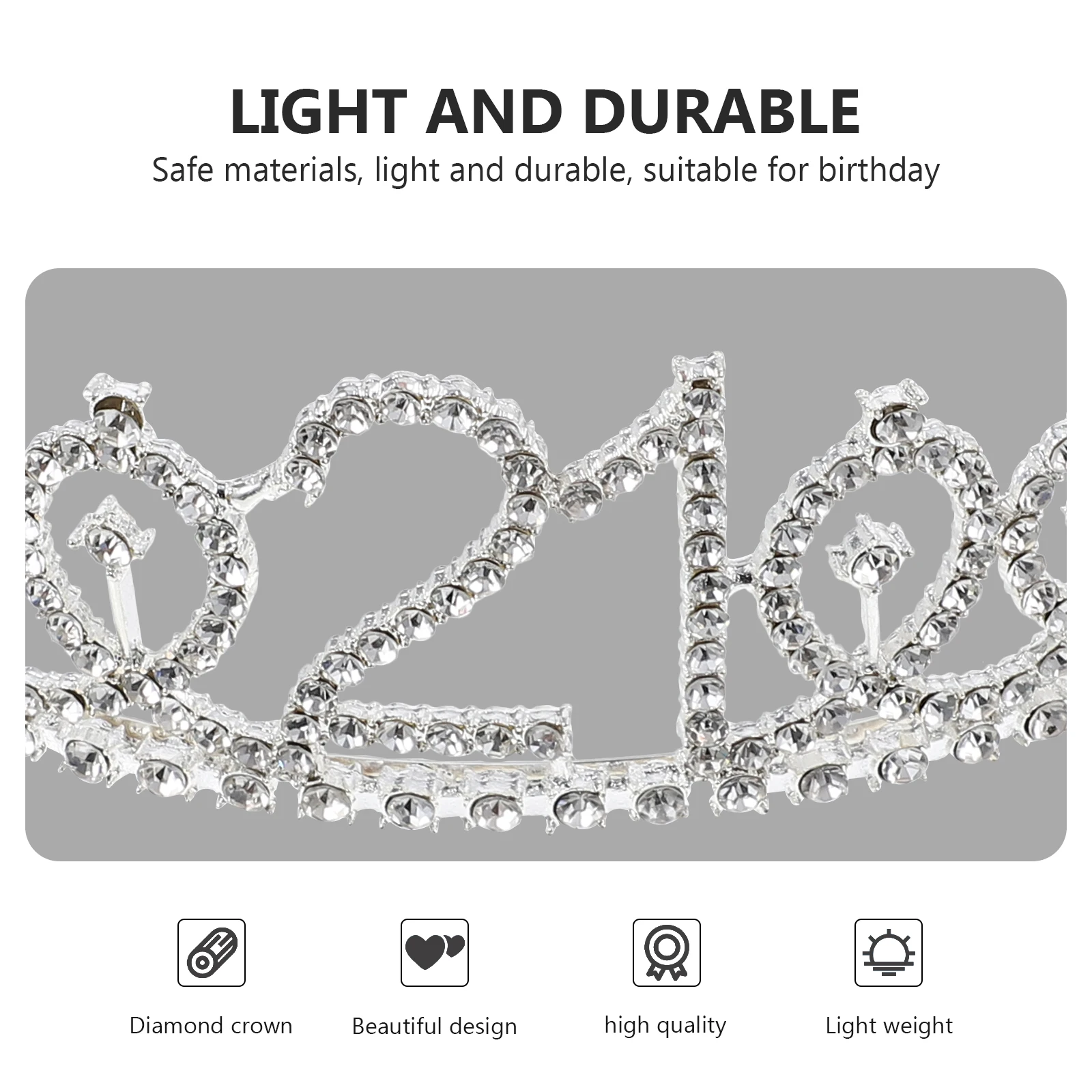Crown Suit with Shoulder Straps Birthday Accessory The Party Headband Alloy Supply Belt
Crown Suit with Shoulder Straps Birthday Accessory The Party Headband Alloy Supply Belt