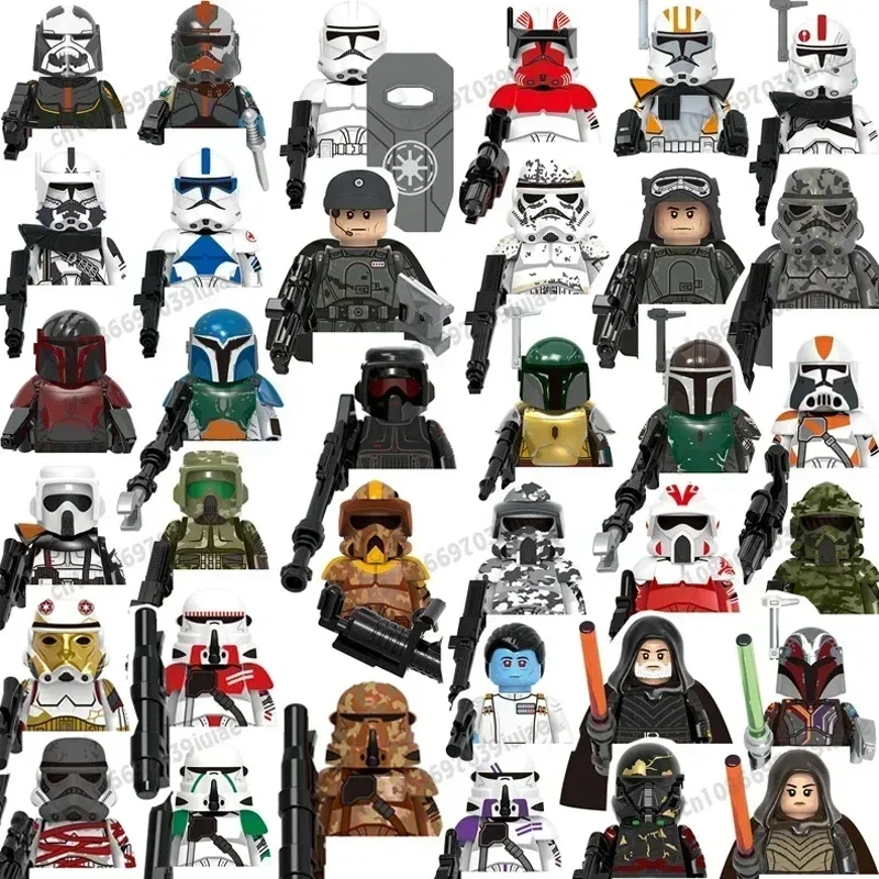 STAR WARS Clone Troopers Imperial Stormtrooper 501st Regiment Mini Robot Figure Toy Bricks Assembling Doll Present GH0209
STAR WARS Clone Troopers Imperial Stormtrooper 501st Regiment Mini Robot Figure Toy Bricks Assembling Doll Present GH0209