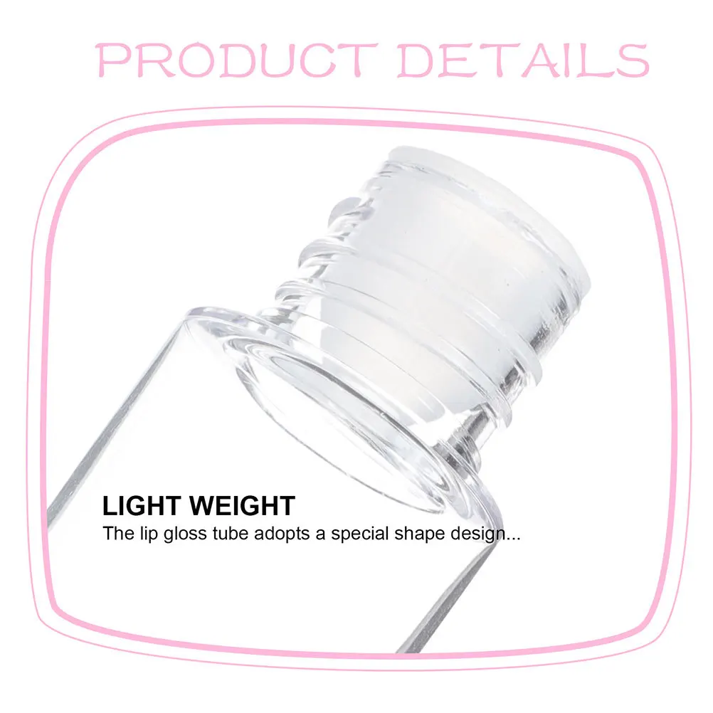 8pcs Lip Gloss Bottles Transparent Refillable Empty Containers For Lip Oil Liquid Blush Sample Storage Supply Mini
8pcs Lip Gloss Bottles Transparent Refillable Empty Containers For Lip Oil Liquid Blush Sample Storage Supply Mini