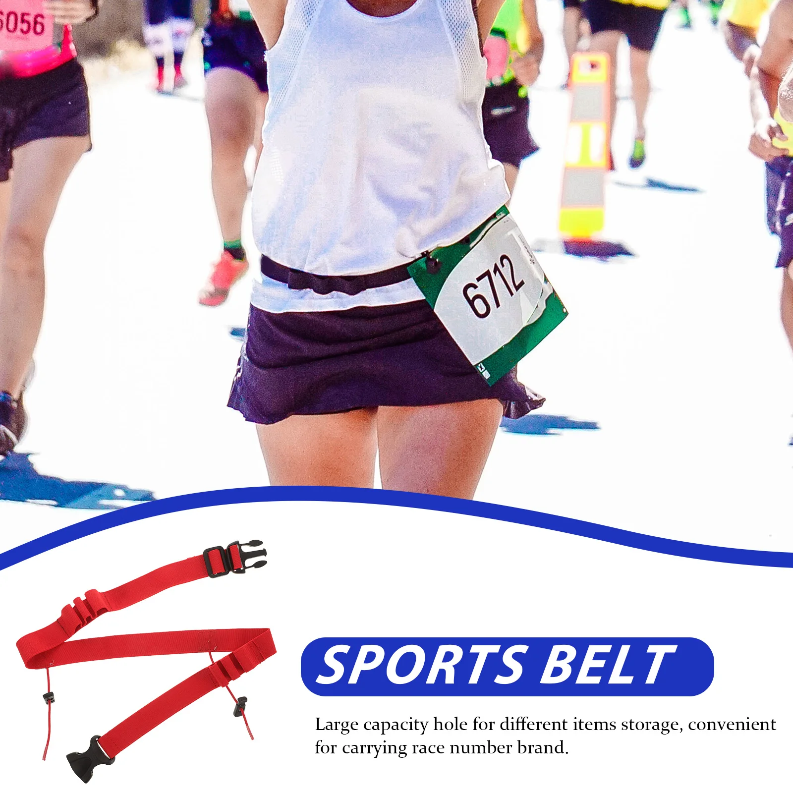 Pink Marathon Running Bib Holder Reflective Race Belt Lightweight Sports Waistband for Night Running Reusable Competition Belt
Pink Marathon Running Bib Holder Reflective Race Belt Lightweight Sports Waistband for Night Running Reusable Competition Belt