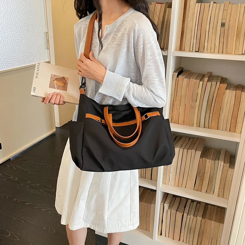 New Korean Style Tote Bags Large Capacity Simple Casual Shoulder Underarm Bags Multi Pocket Canvas Crossbody Mommy Bag
New Korean Style Tote Bags Large Capacity Simple Casual Shoulder Underarm Bags Multi Pocket Canvas Crossbody Mommy Bag