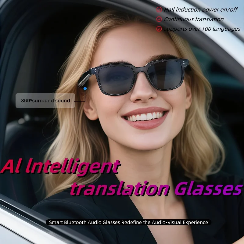 GT-51 умные очки-переводчики, солнцезащитные очки для перевода, голосовой пульт дистанционного управления, музыкальные очки, водонепроницаемые очки
GT-51 умные очки-переводчики, солнцезащитные очки для перевода, голосовой пульт дистанционного управления, музыкальные очки, водонепроницаемые очки