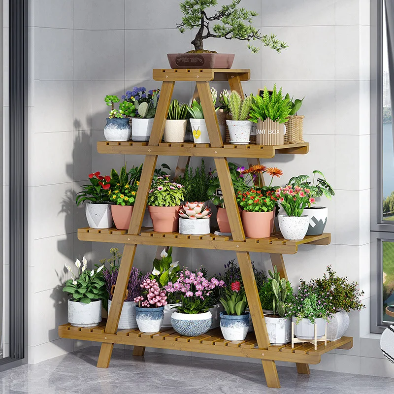 Simple Bamboo Trapezoidal Flower Stand Indoor Balcony Flower Rack Pot Storage Rack Succulent Floor Ladder Flower Stand
Simple Bamboo Trapezoidal Flower Stand Indoor Balcony Flower Rack Pot Storage Rack Succulent Floor Ladder Flower Stand
