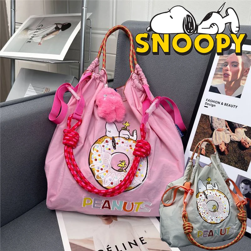 Snoopy Environmental Bag Large Capacity Cartoon Shopping Bag Anime Folding Shoulder Bag Girl Reusable Travel Grocery Bags Gift
Snoopy Environmental Bag Large Capacity Cartoon Shopping Bag Anime Folding Shoulder Bag Girl Reusable Travel Grocery Bags Gift