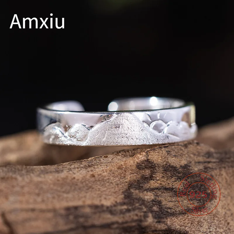 Amxiu Sterling Silver 925 Chinese style couple ring for men and women, fashionable and simple sea oath ring, adjustable jewelry
Amxiu Sterling Silver 925 Chinese style couple ring for men and women, fashionable and simple sea oath ring, adjustable jewelry