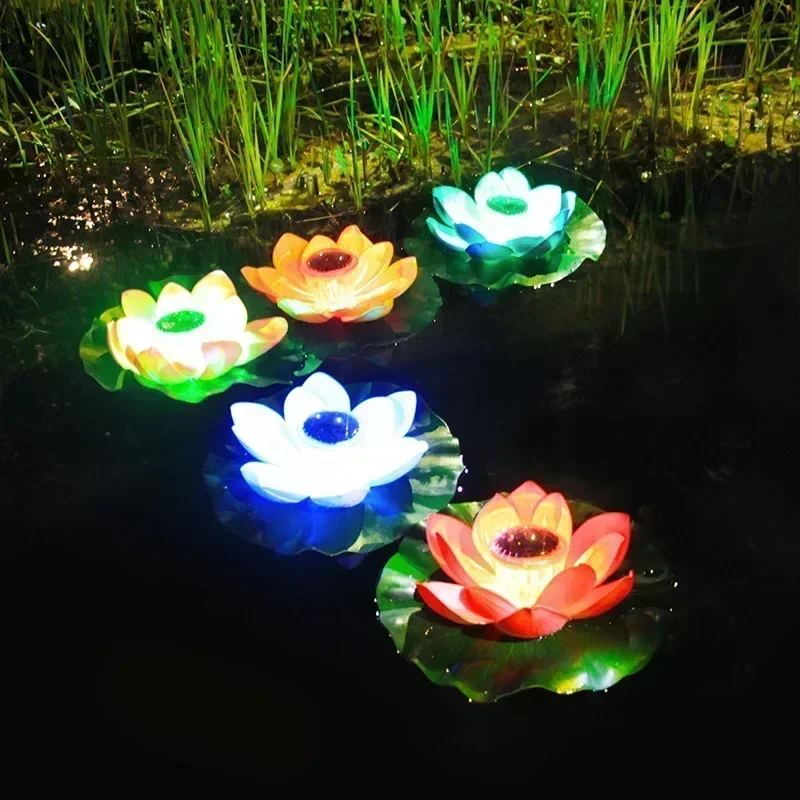 2025 New Solar Powered LED Floating Lotus Light Waterproof Garden Pond Pool Decor for Fish Tank Night Lamp
2025 New Solar Powered LED Floating Lotus Light Waterproof Garden Pond Pool Decor for Fish Tank Night Lamp