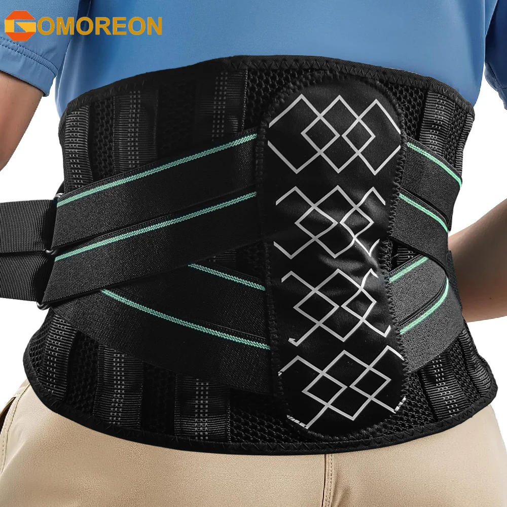 1PCS Back Brace for Lower Back Pain, 7 Stays Ergonomic Support Brace, Easy to Put On/Off Lumbar Support Belt for Women Men
1PCS Back Brace for Lower Back Pain, 7 Stays Ergonomic Support Brace, Easy to Put On/Off Lumbar Support Belt for Women Men