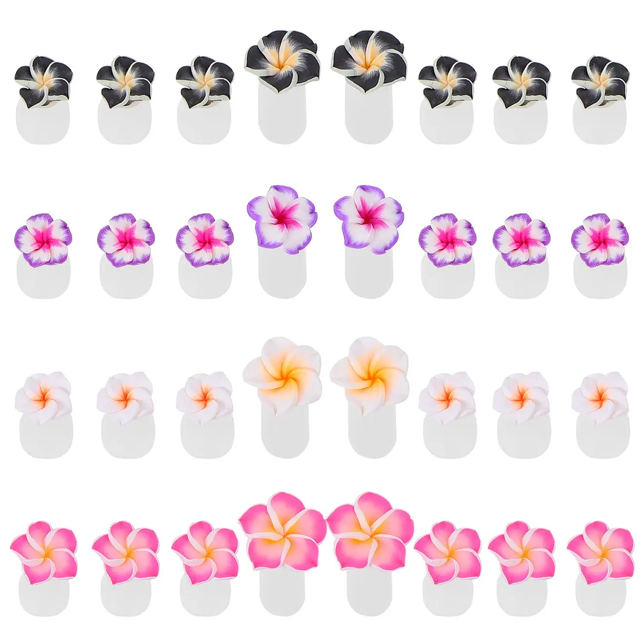 32pcs Toe Spacers Nail Accessories Reusable Washable Silicone Pink Purple Black White Colors 30 31 32 33 Numbers Separators
32pcs Toe Spacers Nail Accessories Reusable Washable Silicone Pink Purple Black White Colors 30 31 32 33 Numbers Separators