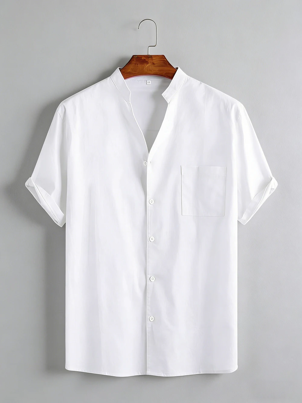 Men's short-sleeved shirt solid color business casual shirt soft and comfortable high-quality fabric wedding outdoor office wear
Men's short-sleeved shirt solid color business casual shirt soft and comfortable high-quality fabric wedding outdoor office wear