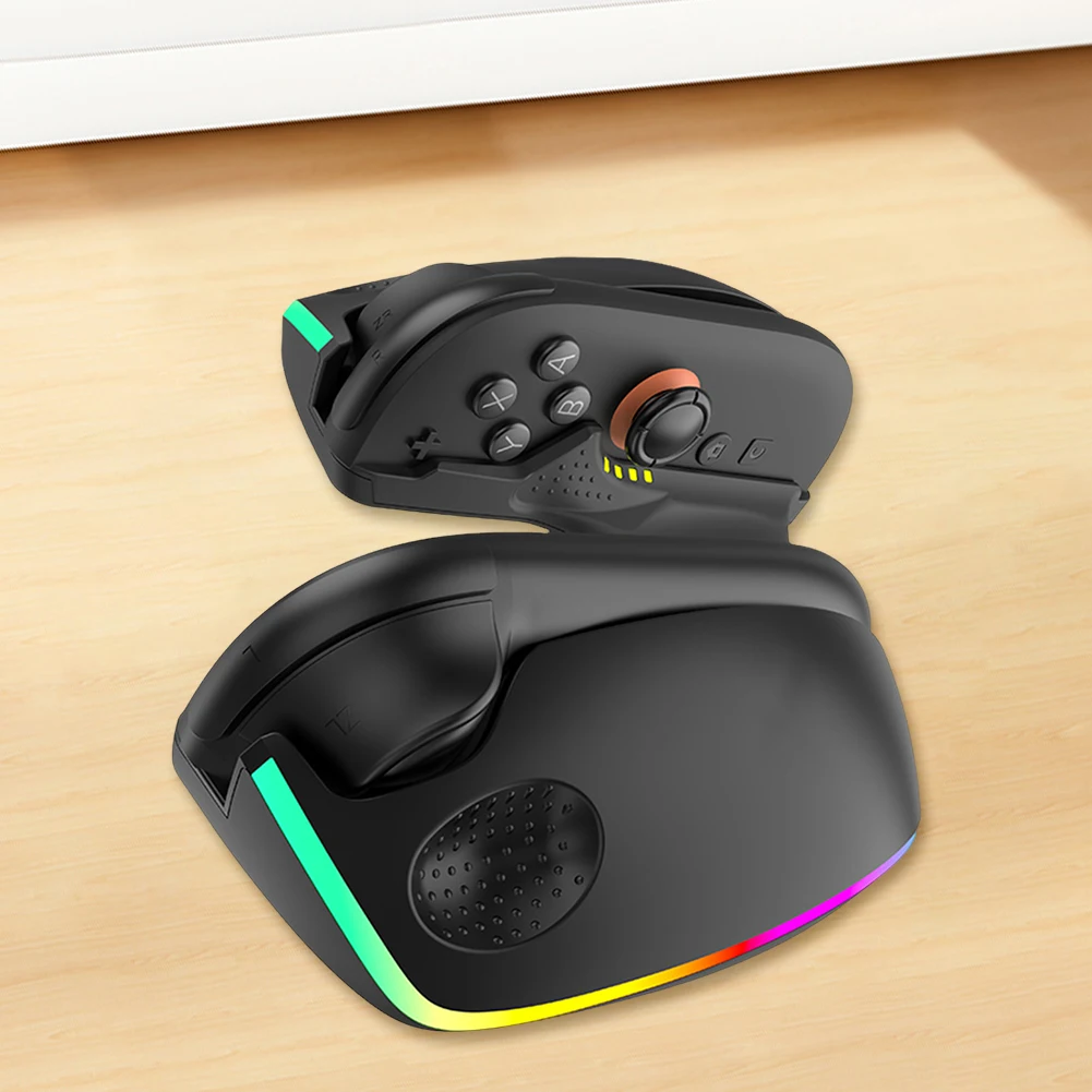 2 шт., ручка для мыши, стабильное управление для шутерных игр, игровой контроллер, мышь, настольный держатель режима мыши для Switch 2, аксессуары
2 шт., ручка для мыши, стабильное управление для шутерных игр, игровой контроллер, мышь, настольный держатель режима мыши для Switch 2, аксессуары