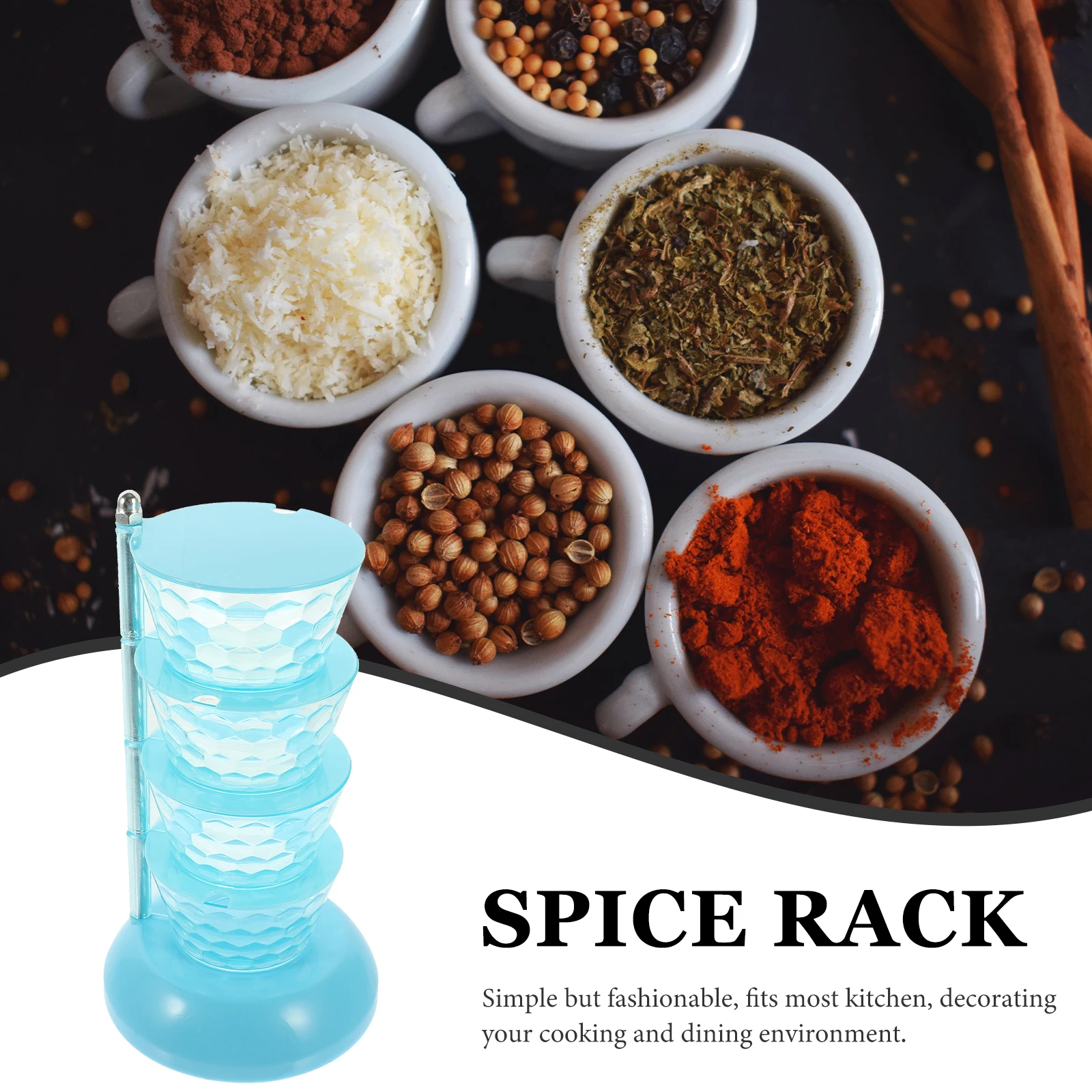 Multi-Layer Stackable Transparent Rotating Seasoning Holder Kitchen Spice Rack Organizer Storage Small Spice Rack
Multi-Layer Stackable Transparent Rotating Seasoning Holder Kitchen Spice Rack Organizer Storage Small Spice Rack