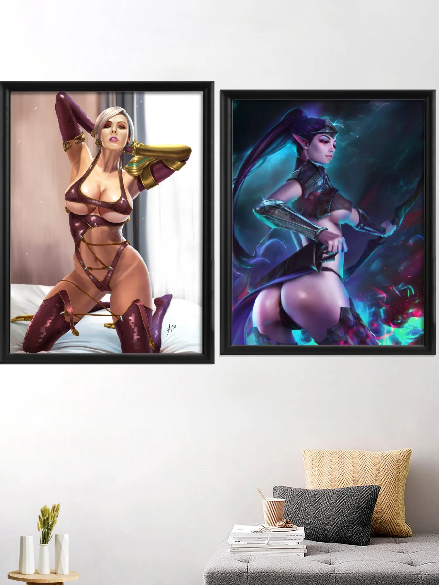 Toki Katsuragi Mileena Cartoon Anime Art Poster, Sexy Nude Girl, Living and Bedroom
Toki Katsuragi Mileena Cartoon Anime Art Poster, Sexy Nude Girl, Living and Bedroom
