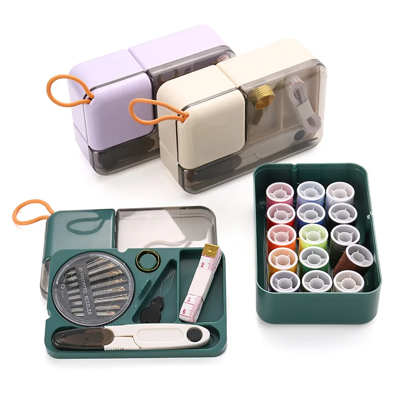 New Sewing Kits DIY Multi-Function Needle And Thread Box Set For Hand Stitching Embroidery Sewing Accessories Portable Tools Kit
New Sewing Kits DIY Multi-Function Needle And Thread Box Set For Hand Stitching Embroidery Sewing Accessories Portable Tools Kit