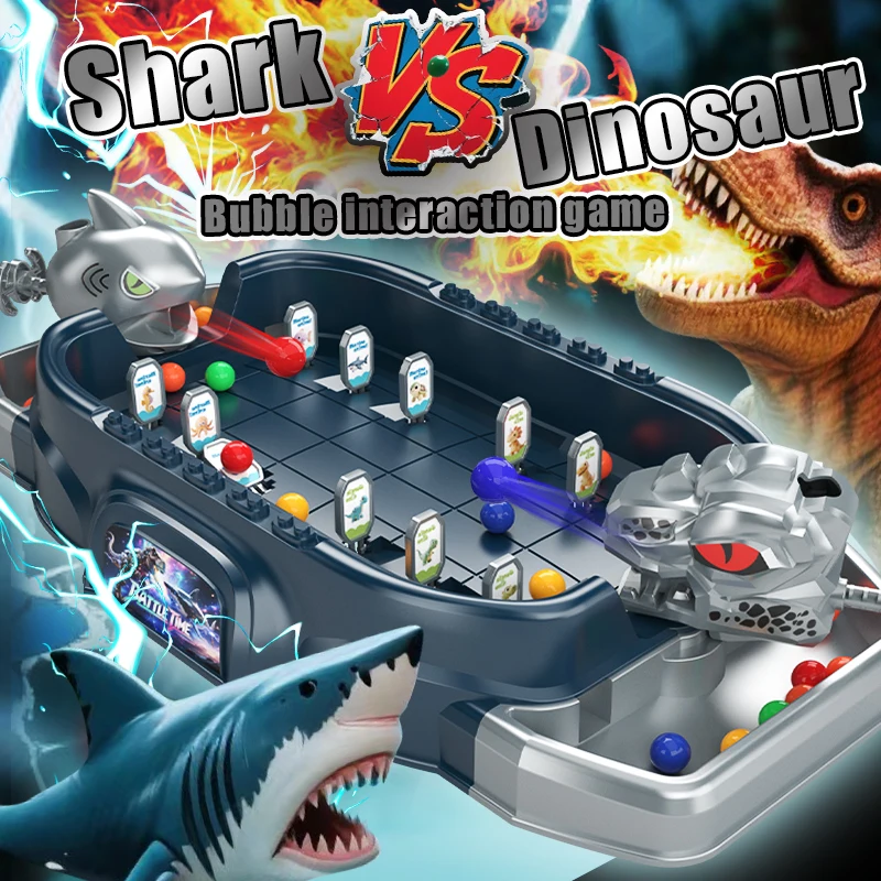 New Shark Dinosaur Stickers Tabletop Board Game, Suitable Multiplayer Interactive Family Gathering Kids Toys Christmas Gifts
New Shark Dinosaur Stickers Tabletop Board Game, Suitable Multiplayer Interactive Family Gathering Kids Toys Christmas Gifts
