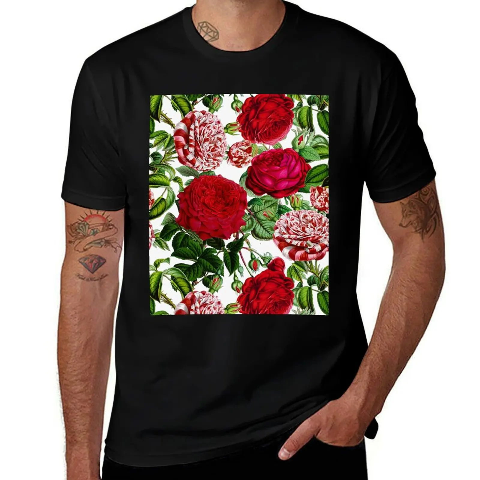 Summer Roses Botanical Garden T-Shirt cotton t shirts high quality t shirts designer
Summer Roses Botanical Garden T-Shirt cotton t shirts high quality t shirts designer